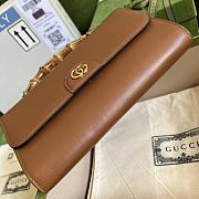 Gucci Small Diana Brown Shoulder Bag Bamboo 26cm - 2