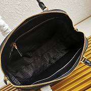 Prada Large Saffiano Leather Bag Black 40x26x12cm - 6