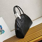 Prada Large Saffiano Leather Bag Black 40x26x12cm - 3