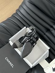 Chanel Black Heel Sandal 8cm - 4