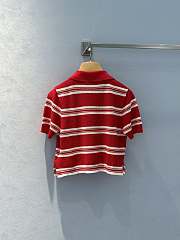 Miu Miu Cotton Piqué Polo Shirt - 3