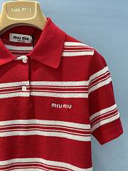 Miu Miu Cotton Piqué Polo Shirt - 2