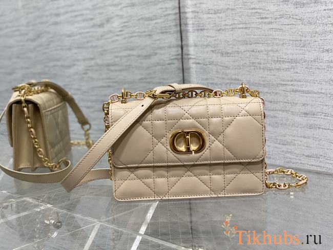 Dior Miss Caro Mini Bag Beige 18x12x5.5cm - 1