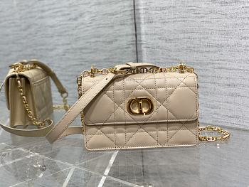 Dior Miss Caro Mini Bag Beige 18x12x5.5cm