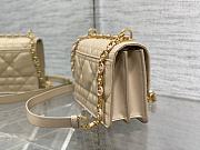 Dior Miss Caro Mini Bag Beige 18x12x5.5cm - 3