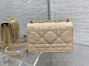 Dior Miss Caro Mini Bag Beige 18x12x5.5cm - 2