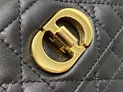 Dior Miss Caro Mini Bag Black Macrocannage Lambskin 19 x 13 x 5.5 cm  - 4
