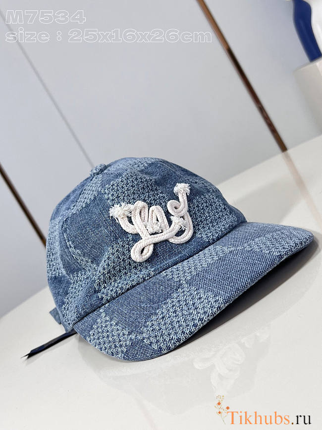 Louis Vuitton LV Damier Denim 3D Hat - 1