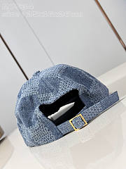 Louis Vuitton LV Damier Denim 3D Hat - 4