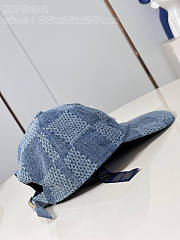 Louis Vuitton LV Damier Denim 3D Hat - 3