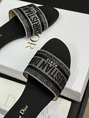 Dior Black Slides - 2