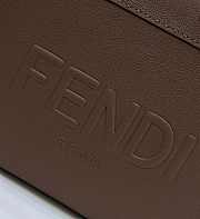 Fendi Sunshine Tote Bag Brown 35x17x31cm - 6