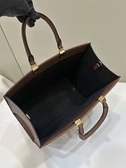 Fendi Sunshine Tote Bag Brown 35x17x31cm - 5