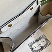 Gucci Mini Diana White Shoulder Bag Bamboo 20cm - 5