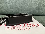 Valentino Garavani Small Locò Crystal-embellished Shoulder Bag 19x10.5x5cm - 6