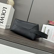 Loewe Puzzle Fold Wash Bag Black 22.7x15.5x12cm - 3