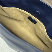 Loewe Mini Flamenco Clutch Bag Navy Blue 23.9x18x9cm - 6