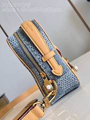 Louis Vuitton LV Chess Messenger Blue 24 x 24 x 8 cm - 2