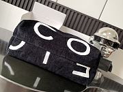 Chanel Tote Bag Black 40x42x14cm - 6