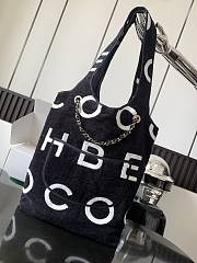 Chanel Tote Bag Black 40x42x14cm - 2