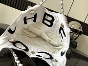 Chanel Tote Bag White 40x42x14cm - 5