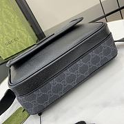 Gucci Small GG Crossbody Bag With Tag Black 23x18x7cm - 3