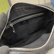 Gucci Small GG Crossbody Bag With Tag Black 23x18x7cm - 2