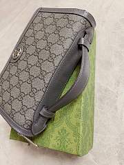 Gucci Ophidia GG Travel Case Grey 21.5x14x4.5cm - 2