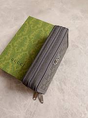 Gucci Ophidia GG Travel Case Grey 21.5x14x4.5cm - 3