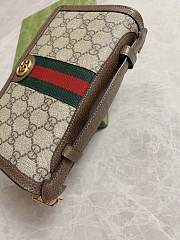 Gucci Ophidia GG Travel Case Brown 21.5x14x4.5cm - 4