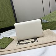 Gucci GG Marmont Card Case White Wallet 11x7.5x2cm - 2