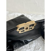 Balenciaga Small Monaco Black Shoulder Bag 26.9x16x9.9cm - 4