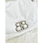 Balenciaga Small Monaco White Shoulder Bag 26.9x16x9.9cm - 2