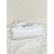 Balenciaga Small Monaco White Shoulder Bag 26.9x16x9.9cm - 3