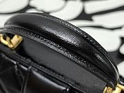 Chanel Bag Handle Lambskin Black Gold 18x12x7cm - 5