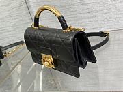 Dior Ange Bag Black Gold 20x12x5cm - 6