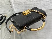 Dior Ange Bag Black Gold 20x12x5cm - 5