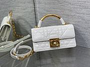 Dior Ange Bag White Gold 20x12x5cm - 1