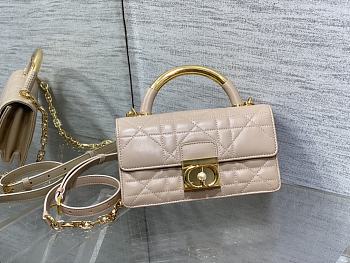 Dior Ange Bag Beige Gold 20x12x5cm