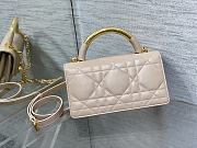 Dior Ange Bag Beige Gold 20x12x5cm - 3