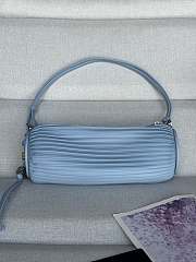 Loewe Bracelet Pouch Bag Blue 25x10x10cm - 1