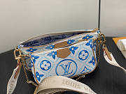 Louis Vuitton LV Multi Pochette Accessoires Lagoon Blue 24 x 13.5 x 4 cm - 5