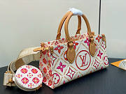 Louis Vuitton LV OnTheGo East West Coral 25 x 13 x 10 cm - 3