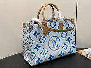 Louis Vuitton LV OnTheGo MM Lagoon Blue 35 x 27 x 14 cm - 3