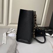 Chanel Shopping Tote Bag Black Caviar Gold 24x30.5cm - 6