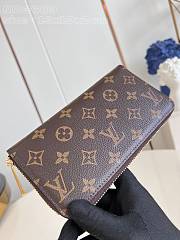 Louis Vuitton LV Zippy Wallet Monogram 19.5 x 10.5 x 2.5 cm - 3