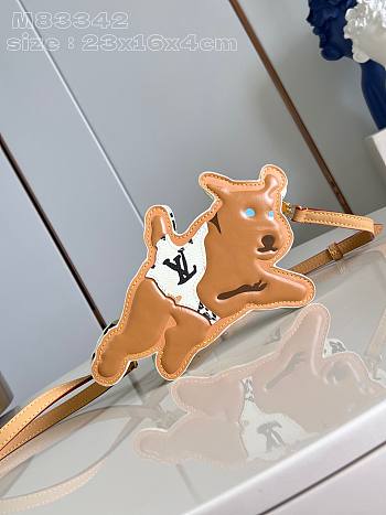 Louis Vuitton LV Dog On Strap Vanilla 23 x 16 x 4 cm