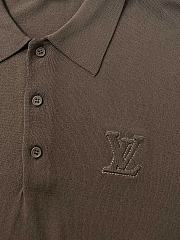 Louis Vuitton LV Brown Polo Shirt - 4