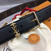 Louis Vuitton LV Bloom 30mm Black Belt - 4