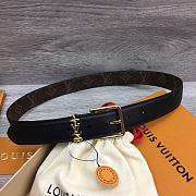 Louis Vuitton LV Bloom 30mm Black Belt - 3